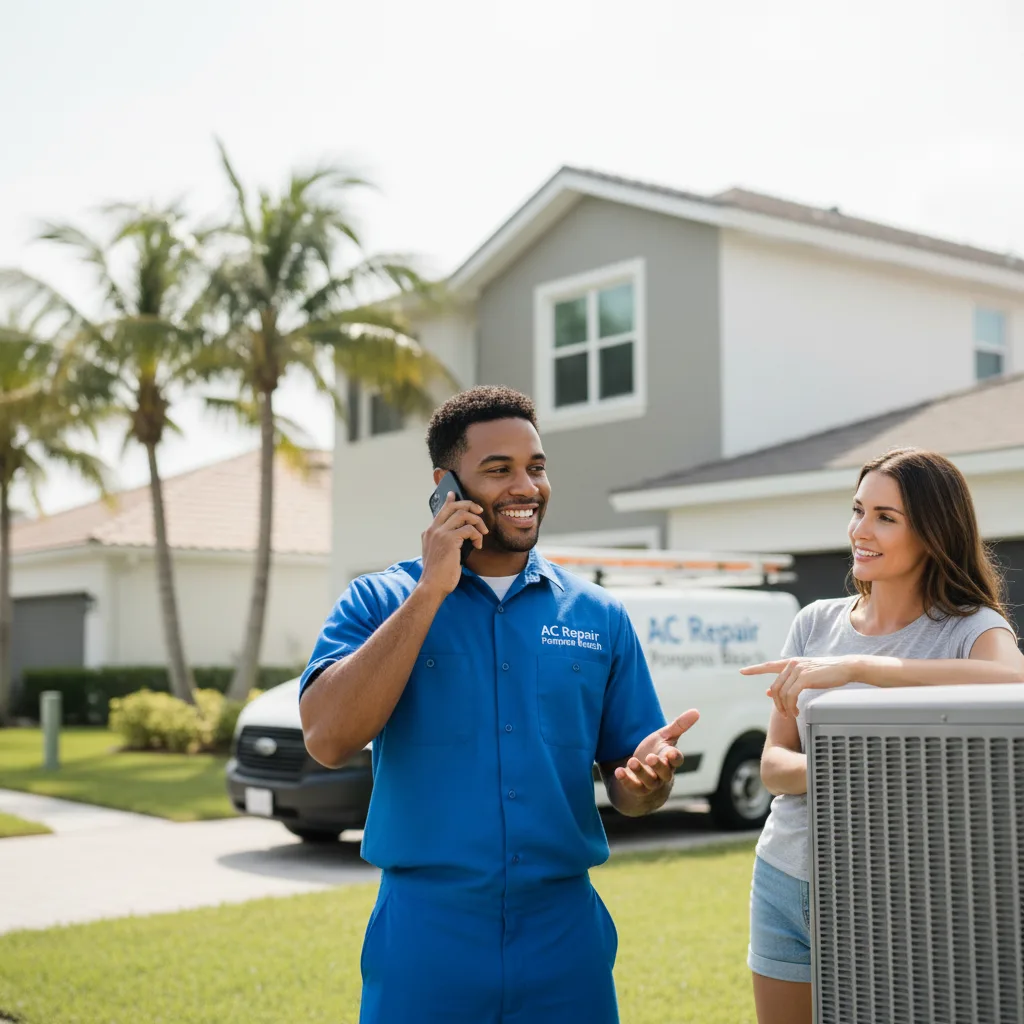 AC Repair Pompano Beach customer support in Mona